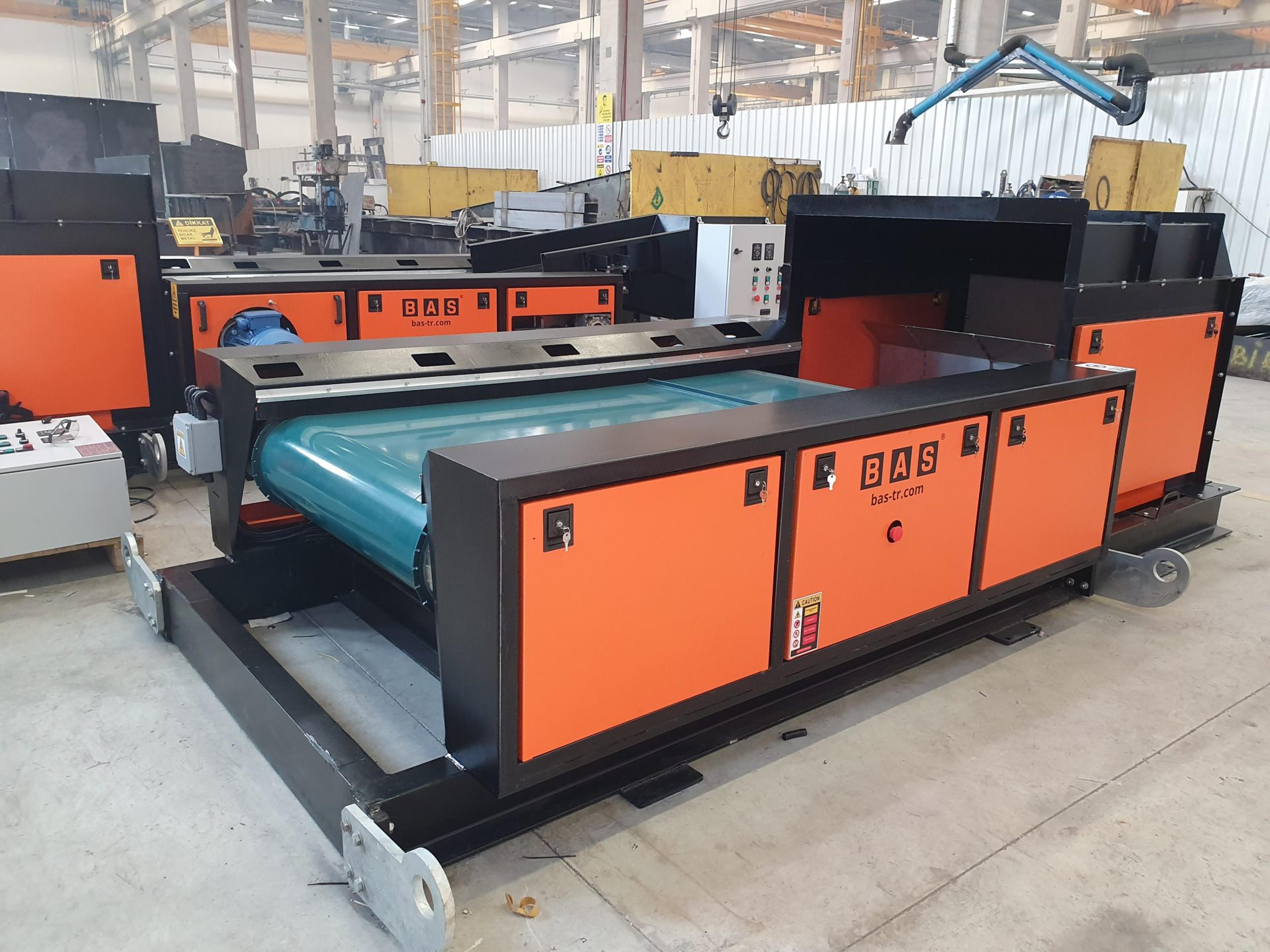 ECS-1000 Non-ferrous metal separatorler ihracata hazır