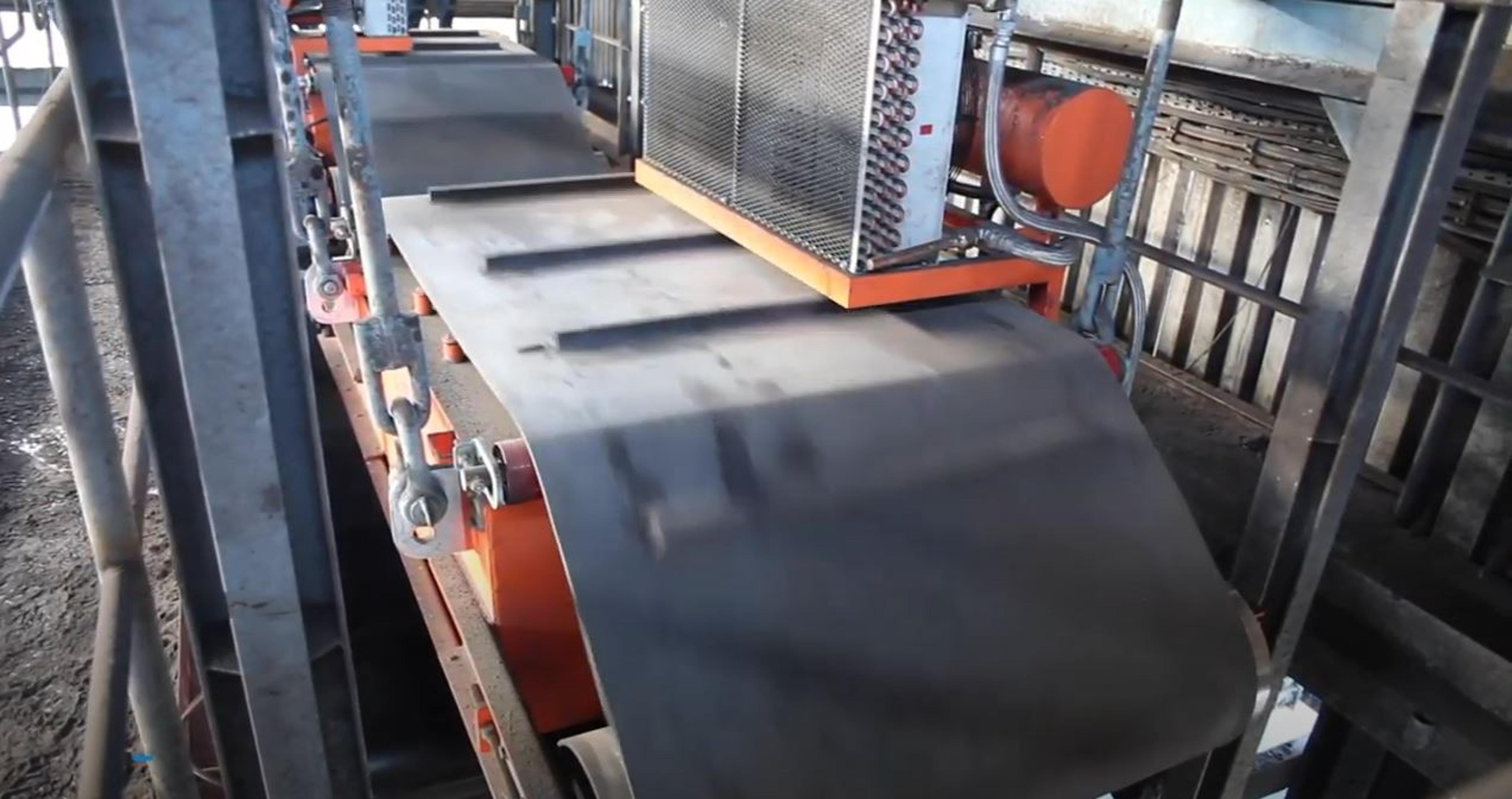 Yüksek alan şiddetli bant üstü elektromanyetik separatorler uygulaması