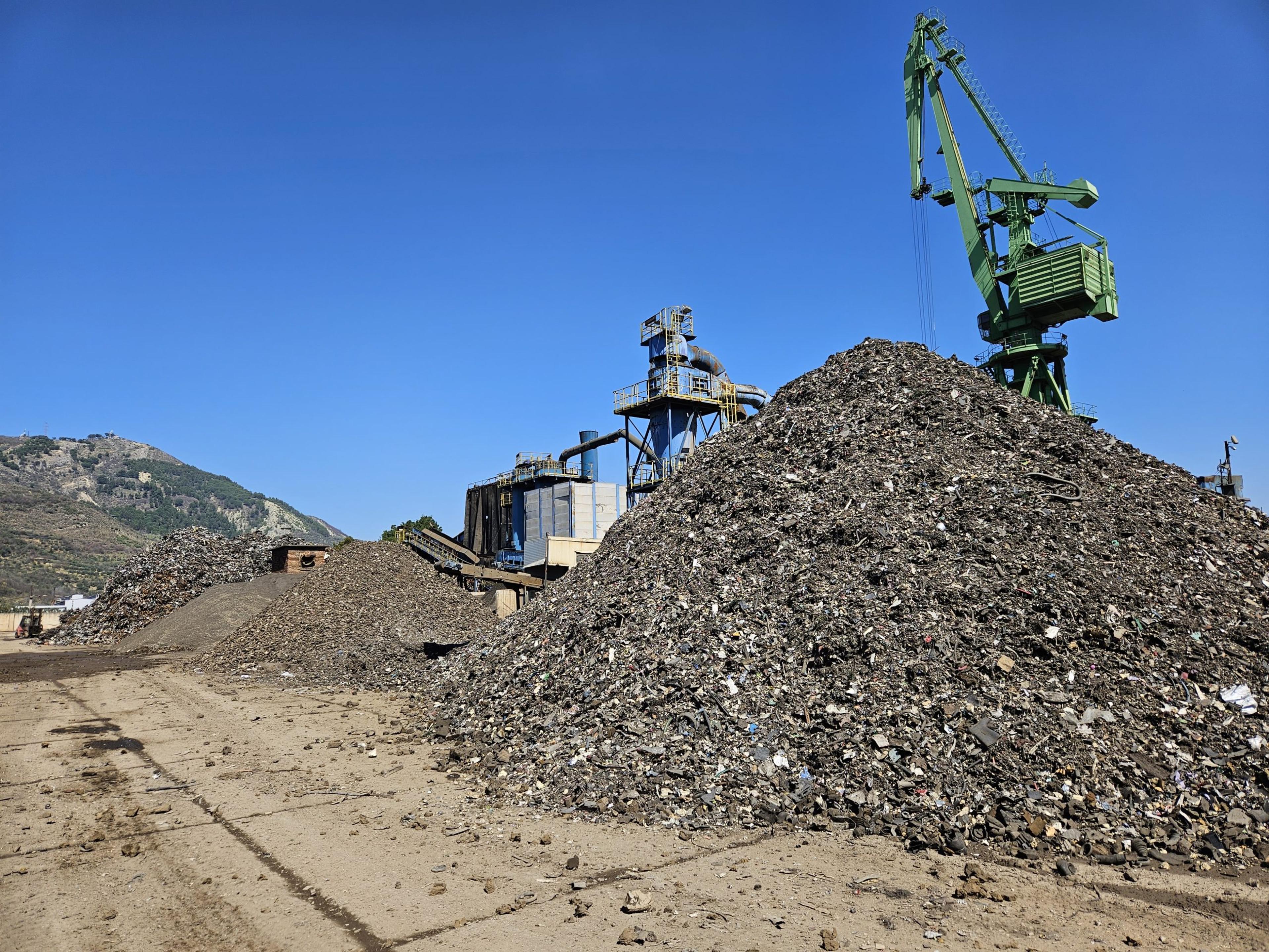 Çimento Fabrikası Metal Ayırma Sistemi