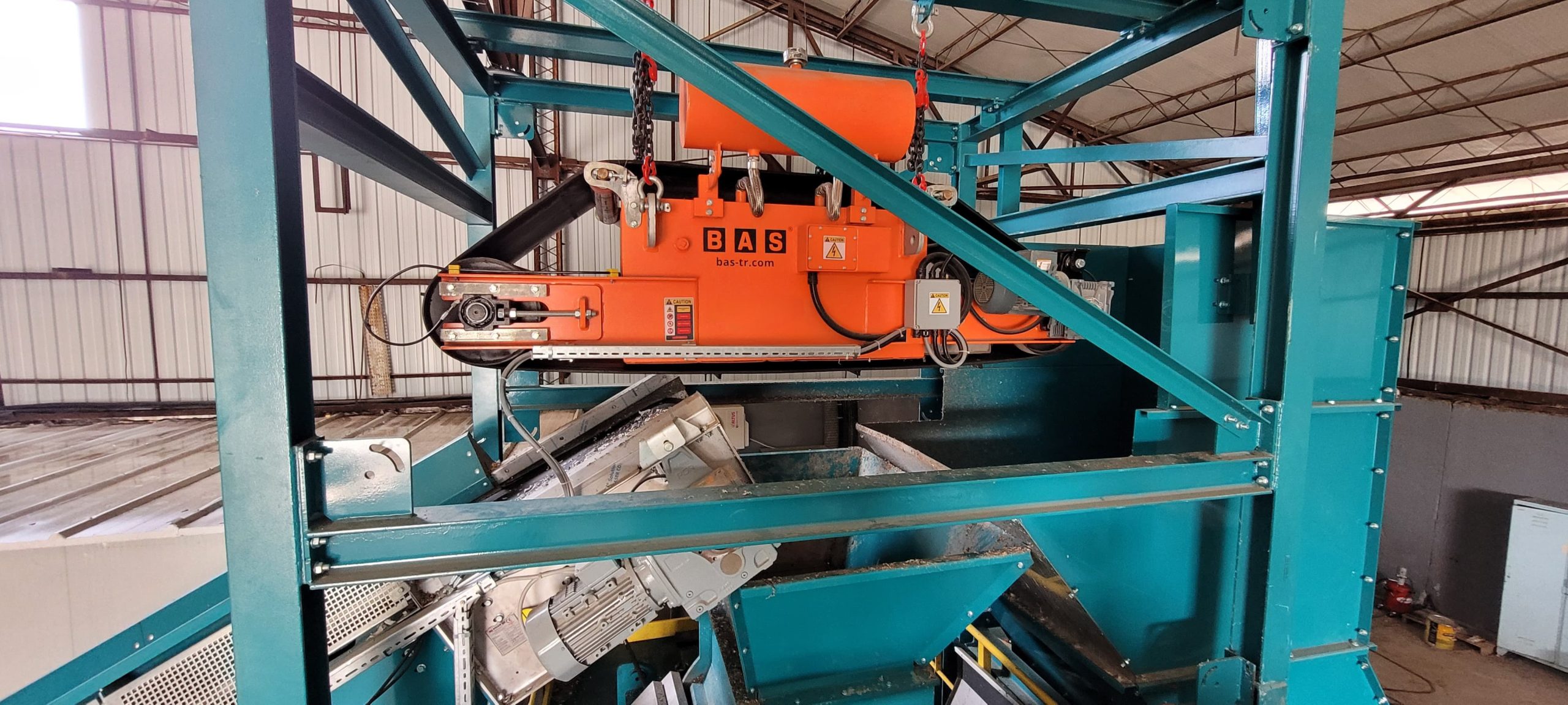 manyetik metal seperatör